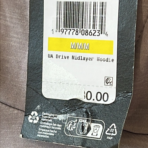 Under Armour UA Drive Midlayer Hoodie Outerwear Pullover Golf Apparel Mens - Picture 3 of 6